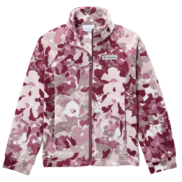 Veste Columbia Benton Springs II Printed Fleece Girls Antique Mauve Primroses 556
