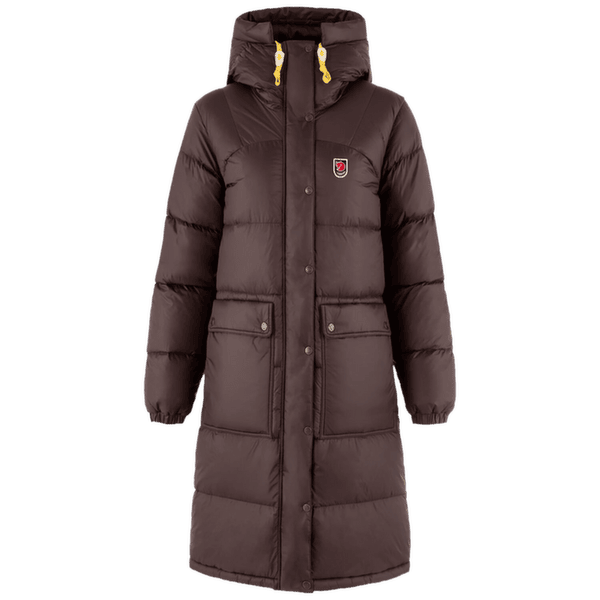 Veste longue Fjällräven Expedition Long Down Parka Women Black Oak