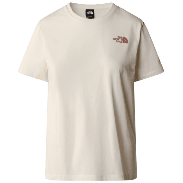 T-shirt a manches courtes The North Face GRAPHIC S/S TEE 3 Women WHITE DUNE