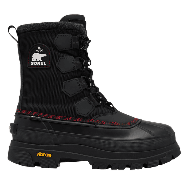 Chaussures Sorel CARIBOU HORIZON™ GTX Black, Bright Red 010
