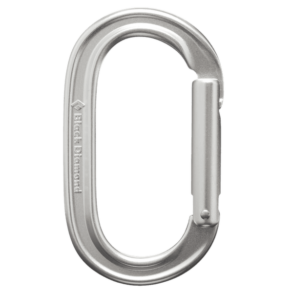 Mousqueton Black Diamond OVAL KEYLOCK CARABINER Polished