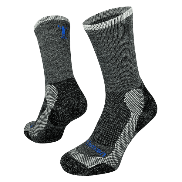 Chaussettes Northman Trekking Light Merino Crew Šedá/antracit