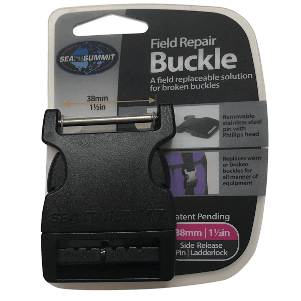 Boucle Sea to Summit Buckle 38 mm side release 1 PIN Black