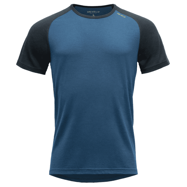 T-shirt a manches courtes Devold Jakta Merino 200 T-Shirt Men 422E FLOOD/INK