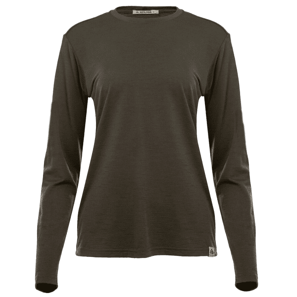 T-shirt a manches longues Aclima LightWool 180 Crewneck Women Tarmac