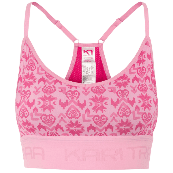 Brassiere Kari Traa VAR PRINTED SPINK/BRIGHT PINK