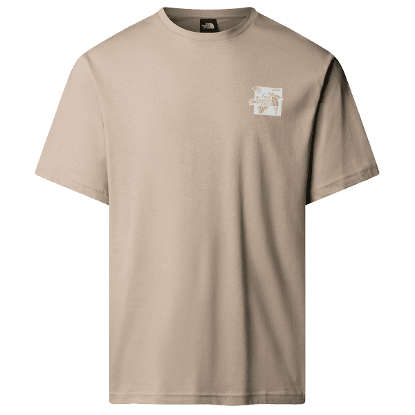 T-shirt a manches courtes The North Face CONNECT RELAXED SS TEE-GRAPHIC Men BOX MUSHROOM GREY