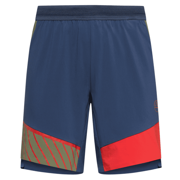 Shorts La Sportiva COMP SHORT Men Night Sky/Mountain Red