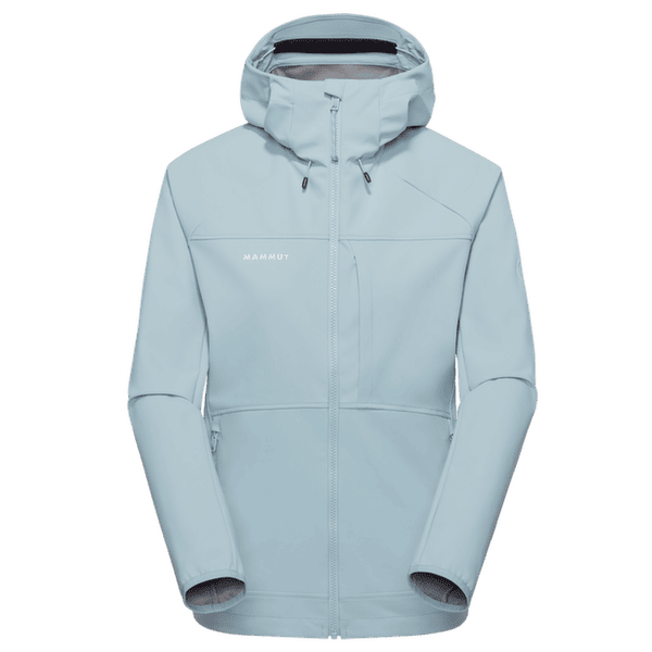 Veste Mammut Ultimate Comfort SO Hooded Jacket Women nebla