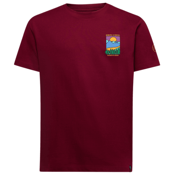 T-shirt a manches courtes La Sportiva ALWAYS CLIMBING Men Redwood_R25R25
