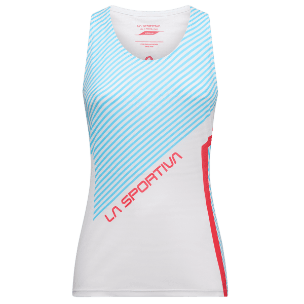 Débardeur La Sportiva FLOW TANK Women Hibiscus/Malibu Blue