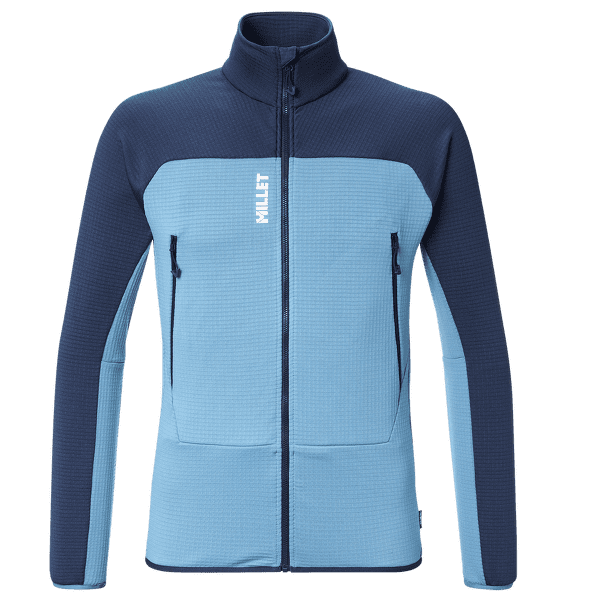 Sweat-shirt Millet FUSION GRID JACKET MEN CORONET BLUE/SAPHIR