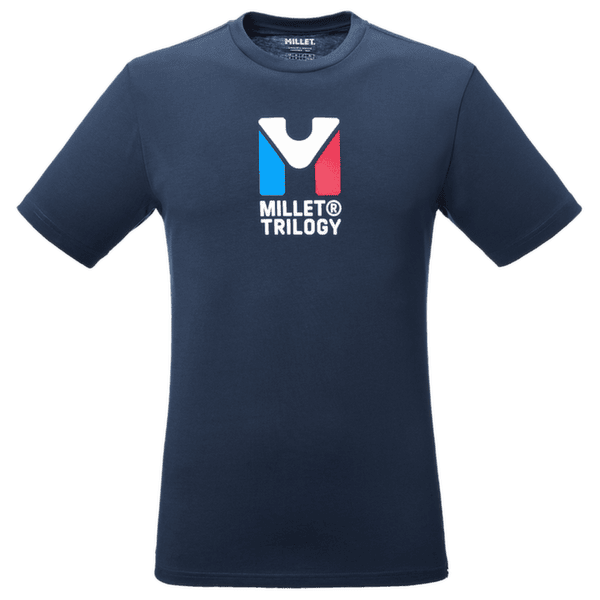 T-shirt a manches courtes Millet Chamonix Trilogy TS SS Men SAPHIR NEW