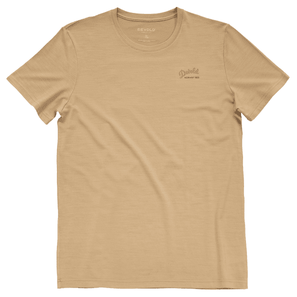 T-shirt a manches courtes Devold Premium Fisherman Tee Men 687A  OAT