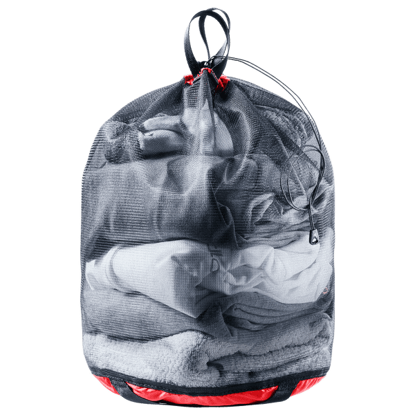 Sac deuter Mesh Sack 5 cherry-black