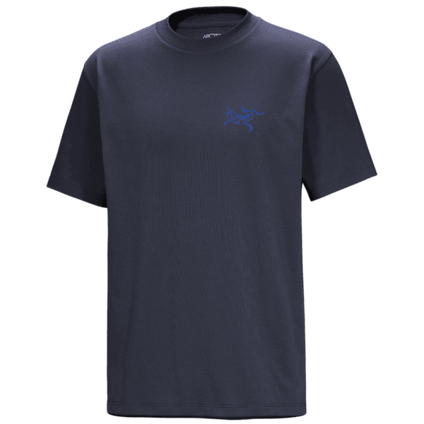 T-shirt a manches courtes Arcteryx Kragg SL Cotton SS Men Black Sapphire