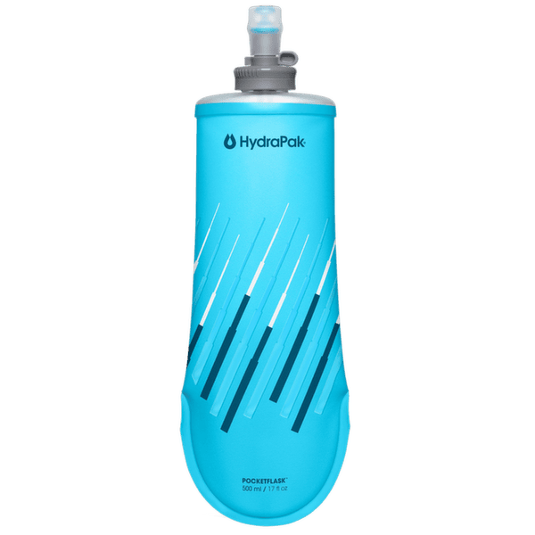Bouteille Hydrapak POCKETFLASK 500ml Malibu Blue