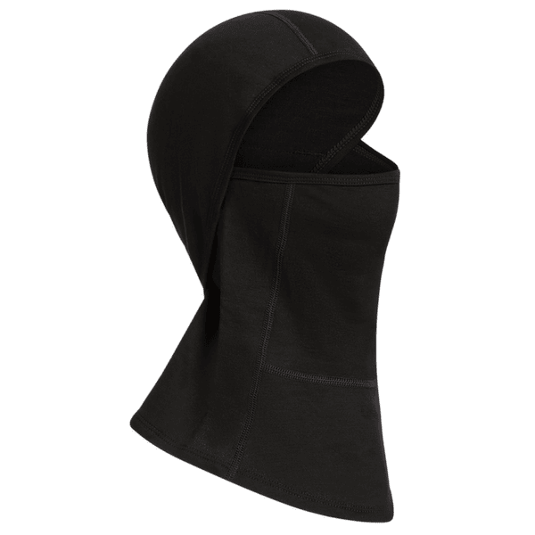 Capuche Icebreaker Unisex Merino 360 RealFleece™ Elemental Balaclava BLACK