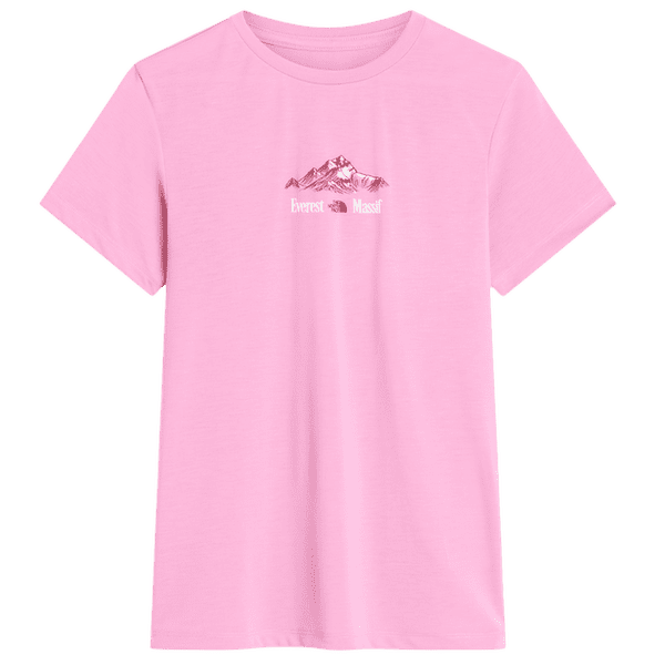 T-shirt a manches courtes The North Face FOUNDATION SHORT SLEEVES T-SHIRT-GRAPHIC WOMEN G6E HUSHED LAVENDER