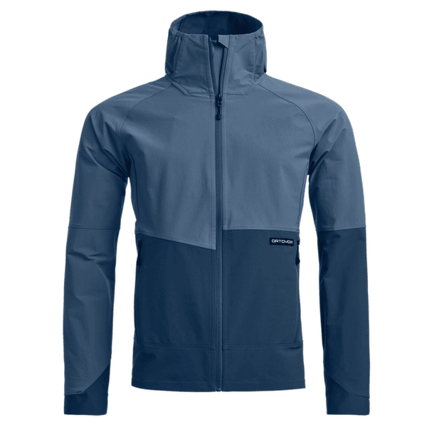Veste Ortovox VENET SOFTSHELL HOODED JACKET MEN 57501 Light Nunatak