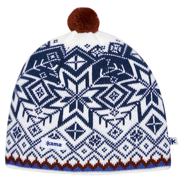 Casquettes Kama AW41 Windstopper Knitted Hat Off white