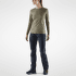 T-shirt a manches longues Fjällräven Abisko Wool LS Women Dark Navy