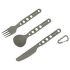Couverts Sea to Summit Alpha set (Knife, Fork, Spoon) Grey Anodised
