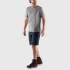T-shirt a manches courtes Fjällräven Abisko Day Hike SS Men Indigo Blue
