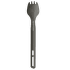 Frontier UL Long Handle Spork Aluminium Hard Anodised Grey