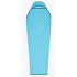 Insert de sac de couchage Sea to Summit Breeze Sleeping Bag Liner - Mummy w/ Drawcord - standard Blue Atoll