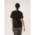 T-shirt a manches courtes Arcteryx Kragg Cotton Little Bird Crew SS Women Pineberry