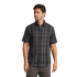 Chemises a manches courtes Icebreaker Merino 125 Cool-Lite™ Steveston SS Shirt Plaid Men OBSIDIAN/BLACK/P
