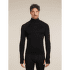 Sweat-shirt Icebreaker 300 MerinoFine™ Polar LS Roll Neck Men Black