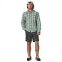 Chemises a manches longues Patagonia Long-Sleeved Cotton in Conversion Lightweight Men Marine Layer: Blue Sage