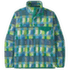 Lightweight Synch Snap-T Pullover Men Painted Lines: Shore Blue