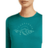 Merino 200 Oasis LS Crewe Sunrise Summit Women