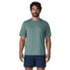 T-shirt a manches courtes Patagonia Cap Cool Daily Shirt  - Boardshort Logo Men Blue Sage - Light Blue Sage X-Dye