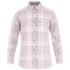 ÖVIK LITE FLANNEL SHIRT WOMEN Lavender Mist-Eggshell