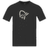 /29 cotton viking T-Shirt Men Caviar Black/Snowdrop
