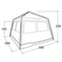 Abri Outwell Fastlane 300 Shelter