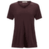 LightWool 180 Loose fit Tee Women Chocolate Plum