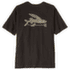 T-shirt a manches courtes Patagonia Flying Fish Responsibili-Tee Men Den Brown: Coastal Edge
