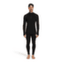 Pull Icebreaker 300 MerinoFine™ Polar LS Half Zip Men Black