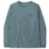 LONG-SLEEVED CLOUD CRAG T-SHIRT Men Blue Sage
