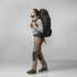 Sac a dos Fjällräven Kajka 75 M/L Coal Black