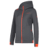 MOOD HOODY Women Carbon/Cherry Tomato