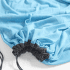 Insert de sac de couchage Sea to Summit Breeze Sleeping Bag Liner - Mummy w/ Drawcord - standard Blue Atoll