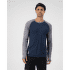 T-shirt a manches longues Mons Royale Temple Merino Air-Con LS Men Black