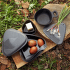 Ustensiles Light My Fire Outdoor Meal Kit BIO HazyBlue