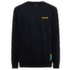 CLIMBING ON THE MOON Sweatshirt Men Nero/Giallo